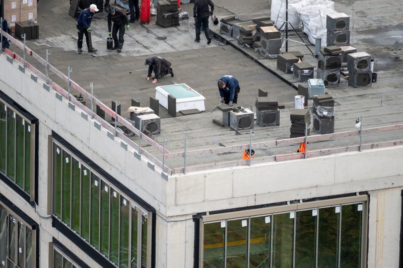 House Roof Installation detail