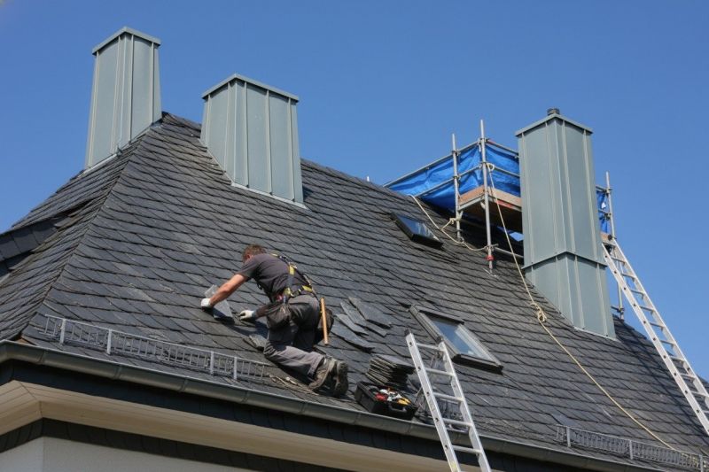 Slate Roof Construction detail